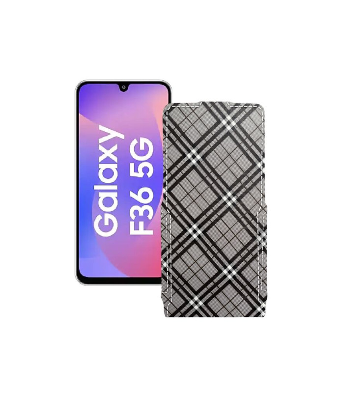 Чохол-флип з екошкіри для телефону Samsung Galaxy F36 5G (E366)