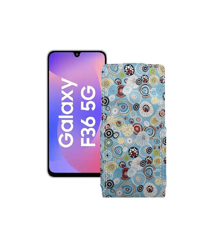 Чохол-флип з екошкіри для телефону Samsung Galaxy F36 5G (E366)