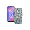 Чохол-книжка з екошкіри для телефону Samsung Galaxy F36 5G (E366)