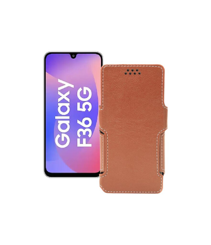 Чохол-книжка з екошкіри для телефону Samsung Galaxy F36 5G (E366)