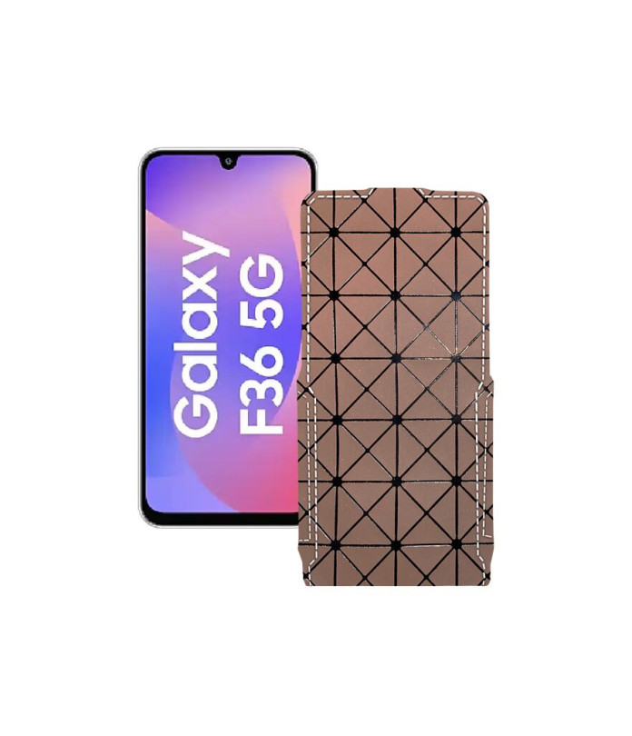 Чохол-флип з екошкіри для телефону Samsung Galaxy F36 5G (E366)