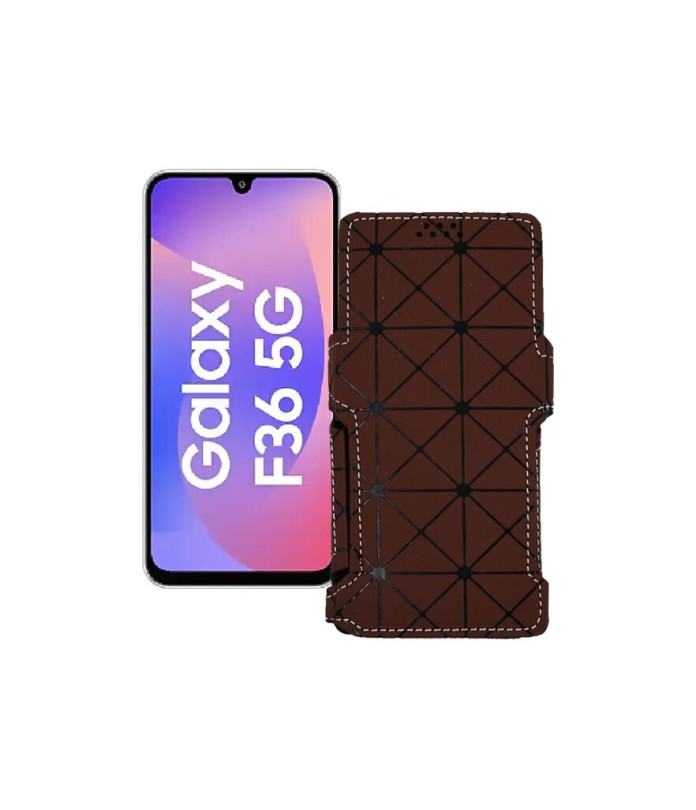 Чохол-книжка з екошкіри для телефону Samsung Galaxy F36 5G (E366)