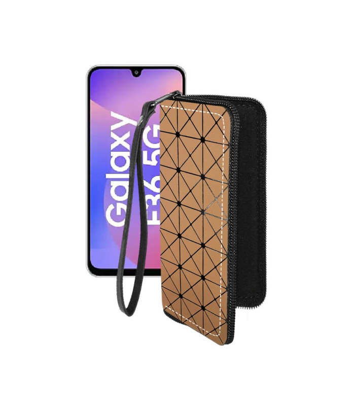 Чохол-гаманець з екошкіри для телефону Samsung Galaxy F36 5G (E366)