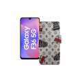 Чохол-книжка з екошкіри для телефону Samsung Galaxy F36 5G (E366)
