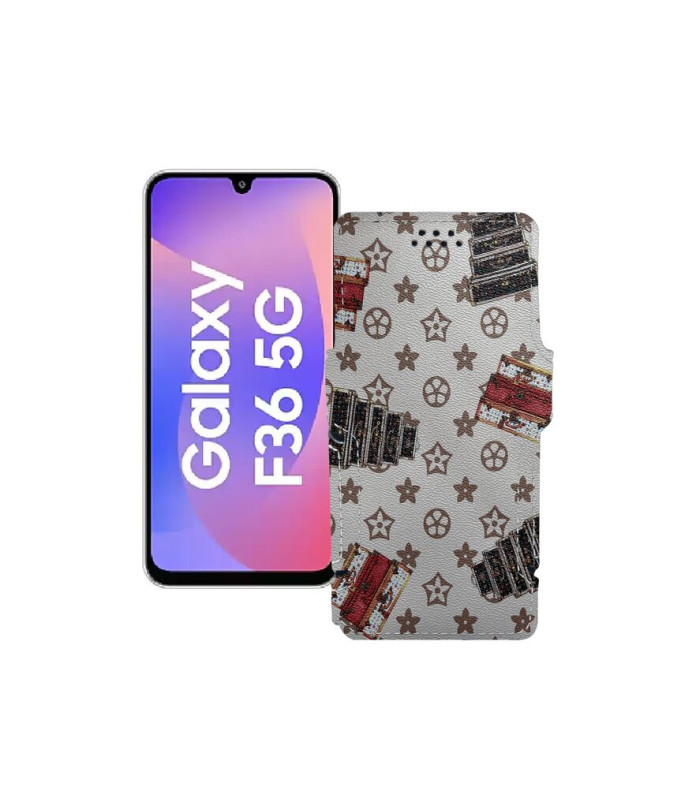 Чохол-книжка з екошкіри для телефону Samsung Galaxy F36 5G (E366)