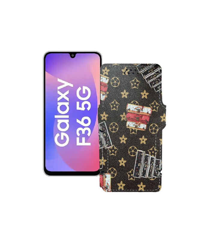 Чохол-книжка з екошкіри для телефону Samsung Galaxy F36 5G (E366)