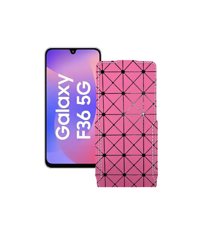 Чохол-флип з екошкіри для телефону Samsung Galaxy F36 5G (E366)