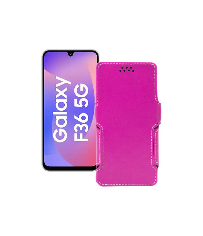 Чохол-книжка з екошкіри для телефону Samsung Galaxy F36 5G (E366)