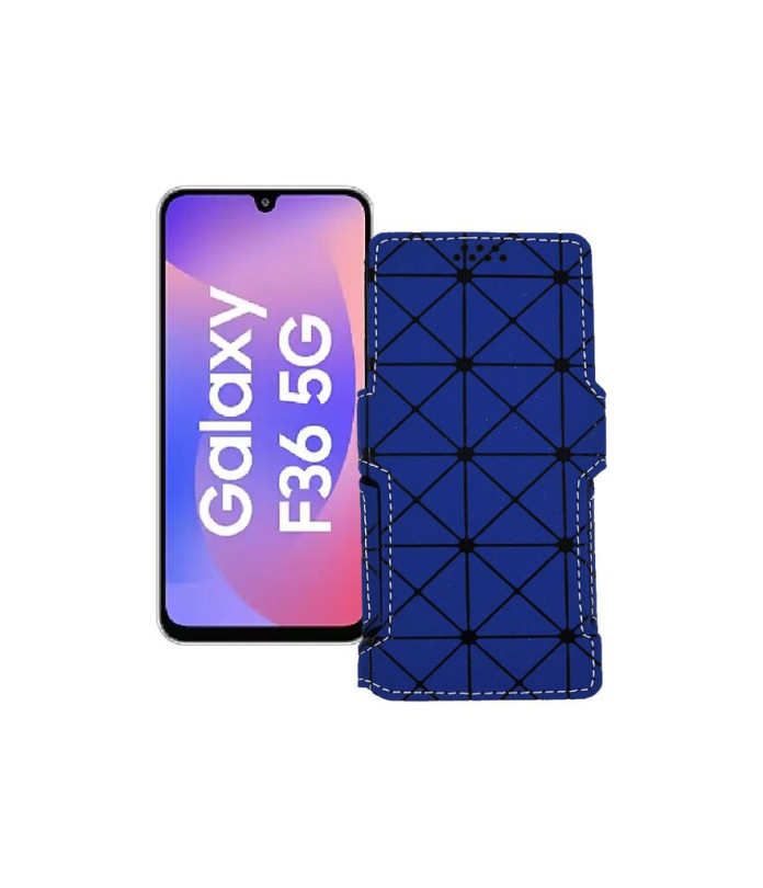 Чохол-книжка з екошкіри для телефону Samsung Galaxy F36 5G (E366)
