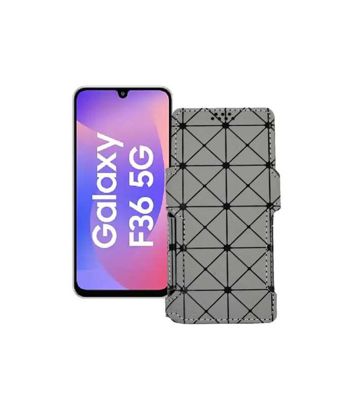 Чохол-книжка з екошкіри для телефону Samsung Galaxy F36 5G (E366)