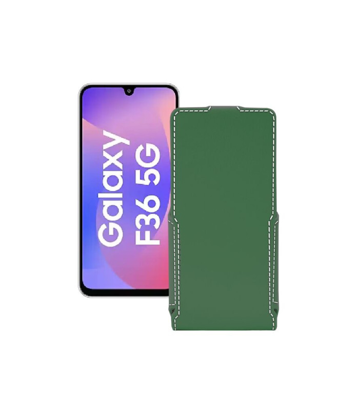 Чохол-флип з екошкіри для телефону Samsung Galaxy F36 5G (E366)
