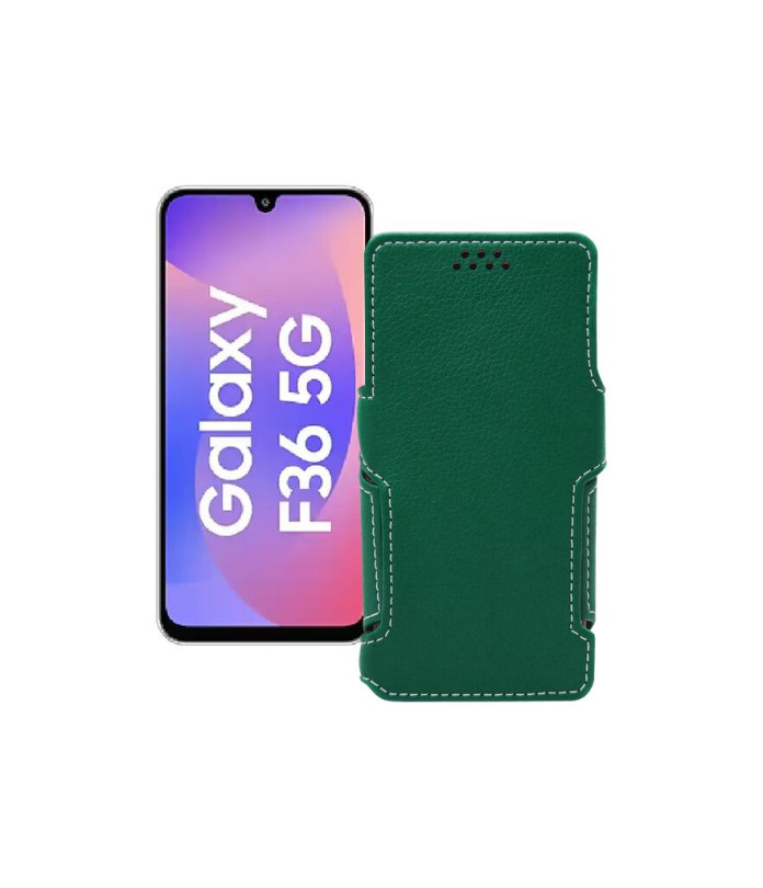 Чохол-книжка з екошкіри для телефону Samsung Galaxy F36 5G (E366)