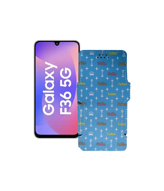 Чохол-книжка з екошкіри для телефону Samsung Galaxy F36 5G (E366)