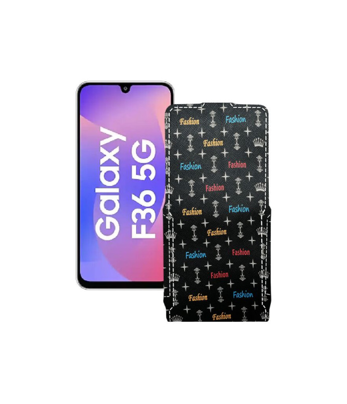 Чохол-флип з екошкіри для телефону Samsung Galaxy F36 5G (E366)