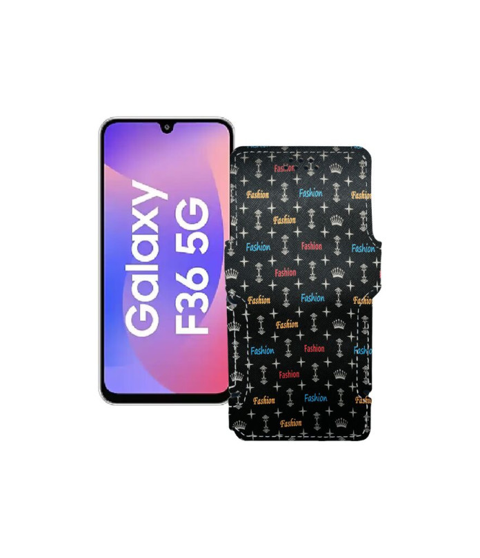 Чохол-книжка з екошкіри для телефону Samsung Galaxy F36 5G (E366)