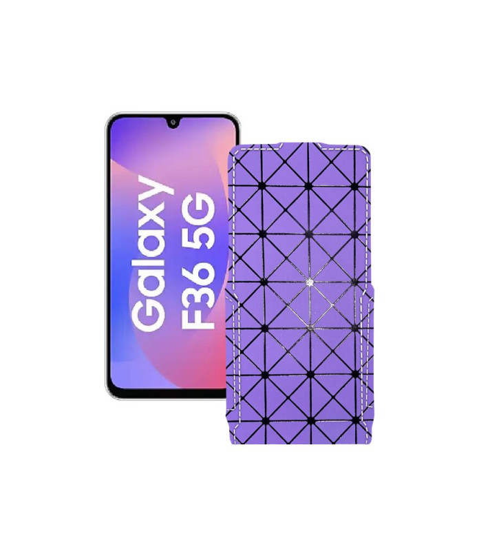 Чохол-флип з екошкіри для телефону Samsung Galaxy F36 5G (E366)