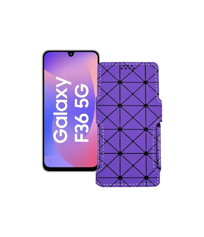 Чохол-книжка з екошкіри для телефону Samsung Galaxy F36 5G (E366)