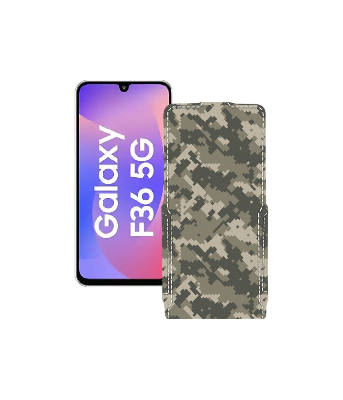 Чохол-флип з екошкіри для телефону Samsung Galaxy F36 5G (E366)