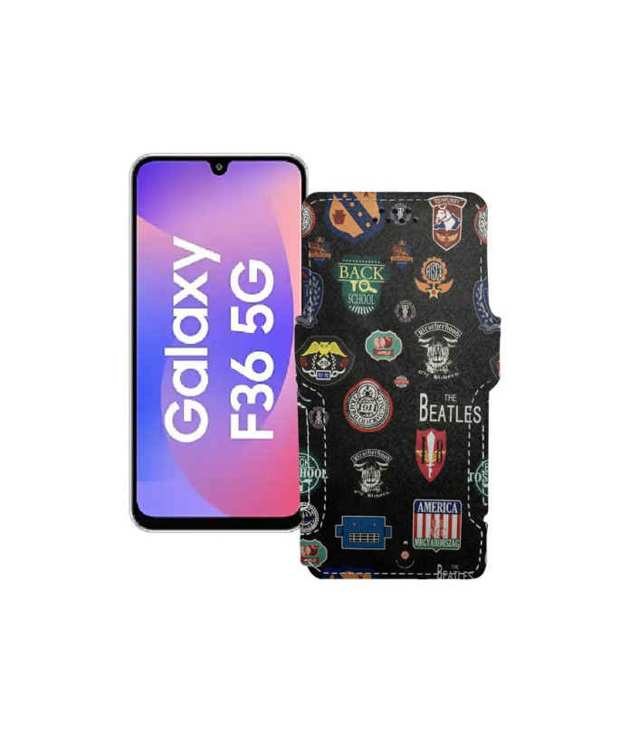 Чохол-книжка з екошкіри для телефону Samsung Galaxy F36 5G (E366)