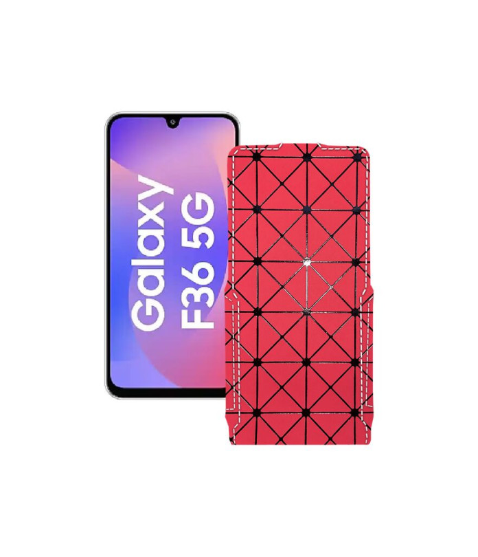 Чохол-флип з екошкіри для телефону Samsung Galaxy F36 5G (E366)