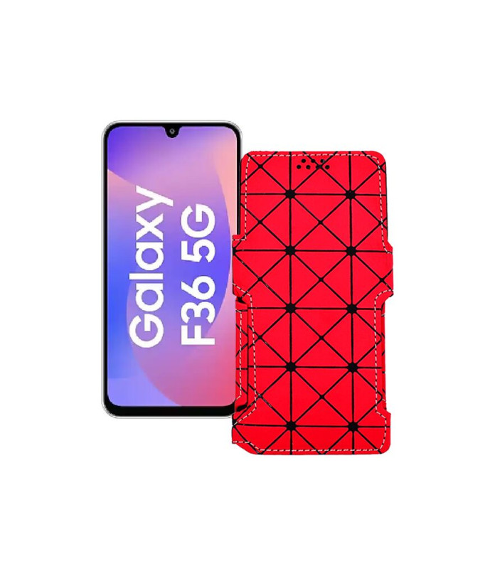 Чохол-книжка з екошкіри для телефону Samsung Galaxy F36 5G (E366)