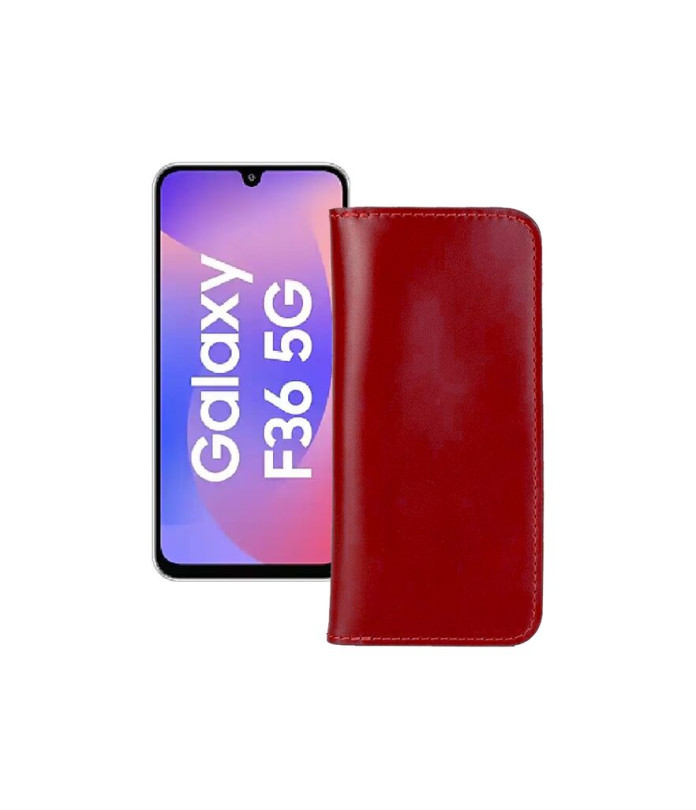 Портмоне з шкіри для телефону Samsung Galaxy F36 5G (E366)