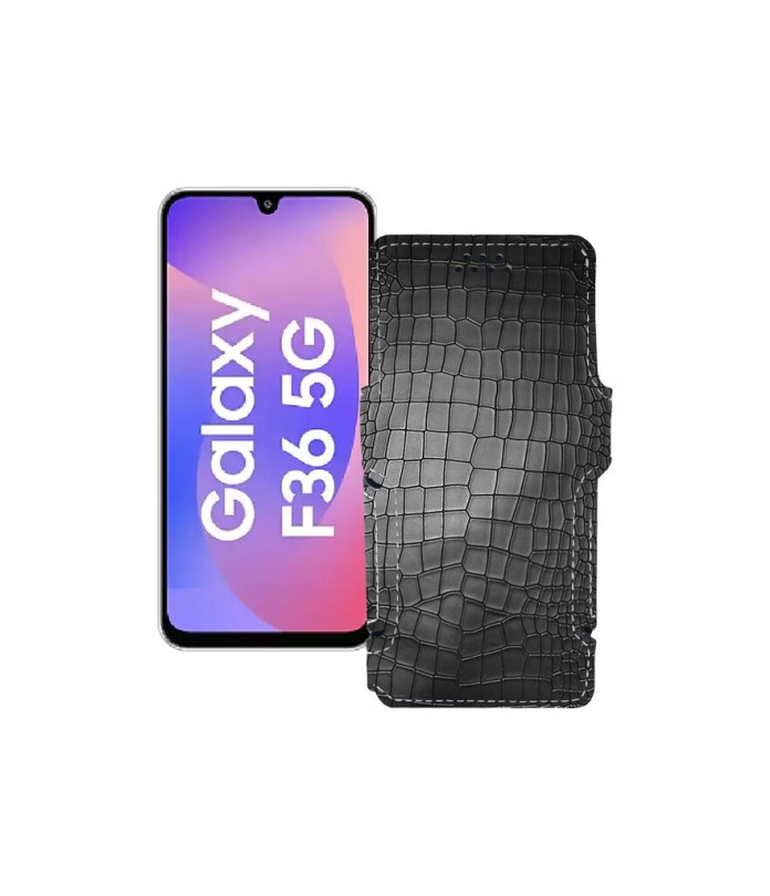 Чохол-книжка з екошкіри для телефону Samsung Galaxy F36 5G (E366)