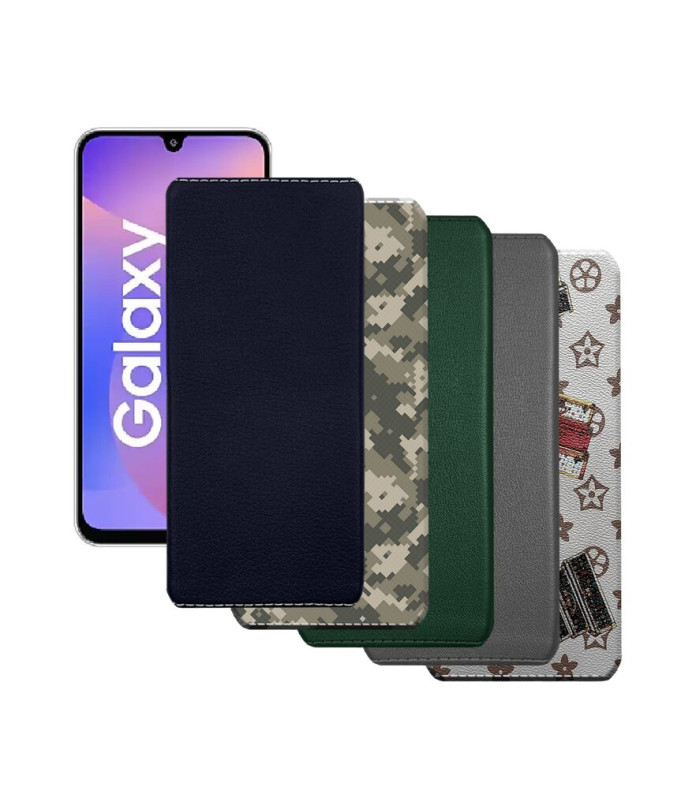 Накладка з екошкіри для телефону Samsung Galaxy F36 5G (E366)