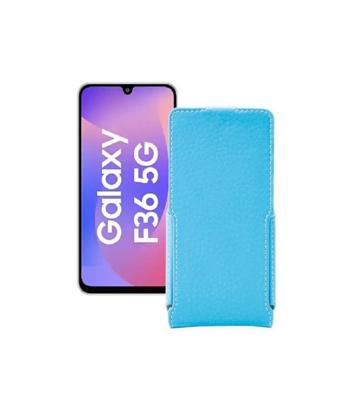 Чохол-флип з екошкіри для телефону Samsung Galaxy F36 5G (E366)