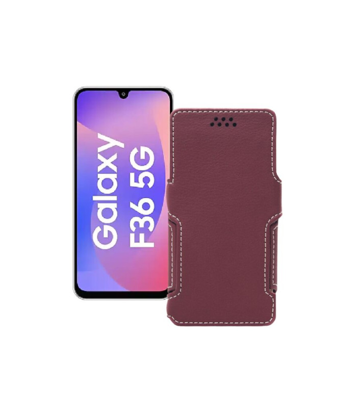 Чохол-книжка з екошкіри для телефону Samsung Galaxy F36 5G (E366)