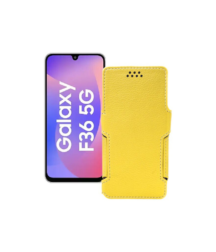 Чохол-книжка з екошкіри для телефону Samsung Galaxy F36 5G (E366)