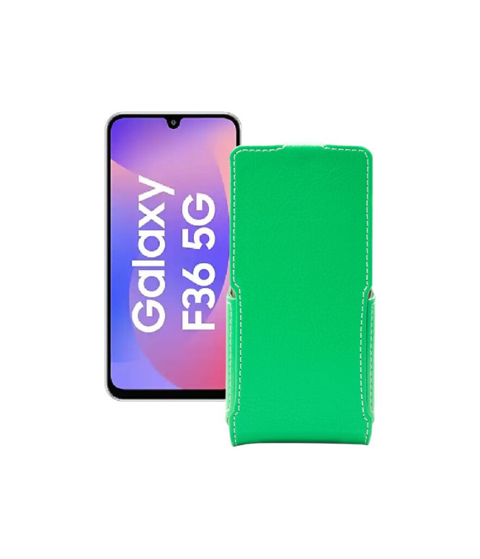 Чохол-флип з екошкіри для телефону Samsung Galaxy F36 5G (E366)