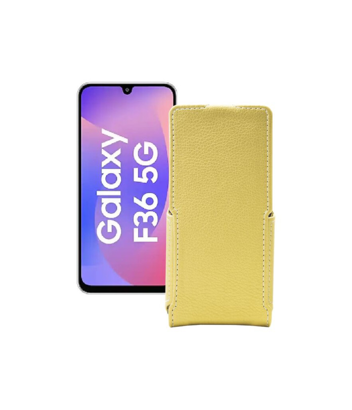 Чохол-флип з екошкіри для телефону Samsung Galaxy F36 5G (E366)