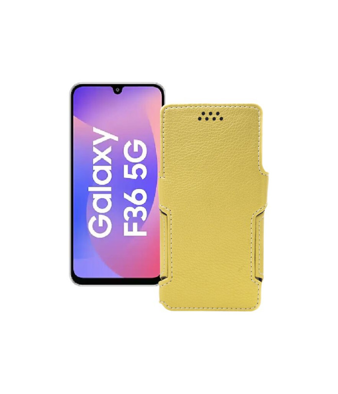 Чохол-книжка з екошкіри для телефону Samsung Galaxy F36 5G (E366)