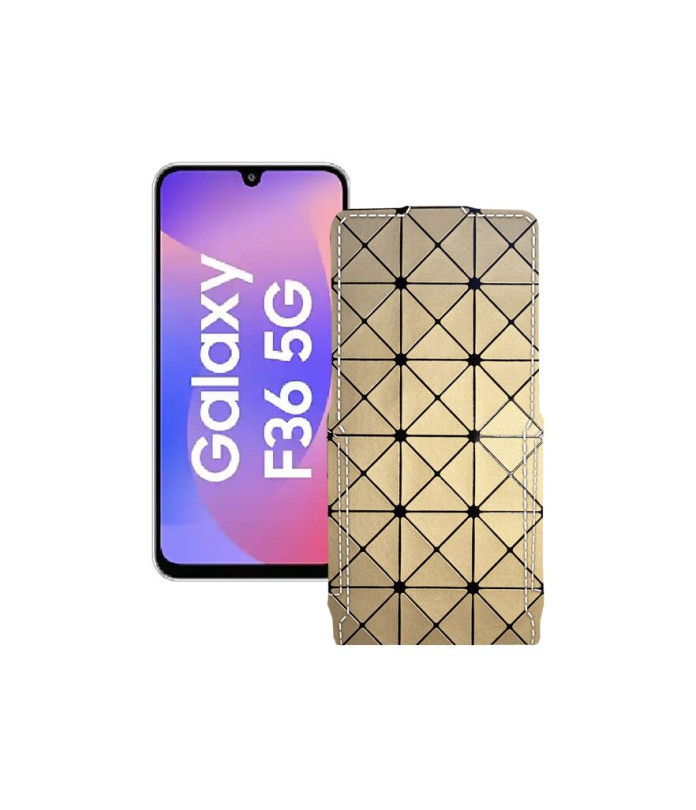 Чохол-флип з екошкіри для телефону Samsung Galaxy F36 5G (E366)