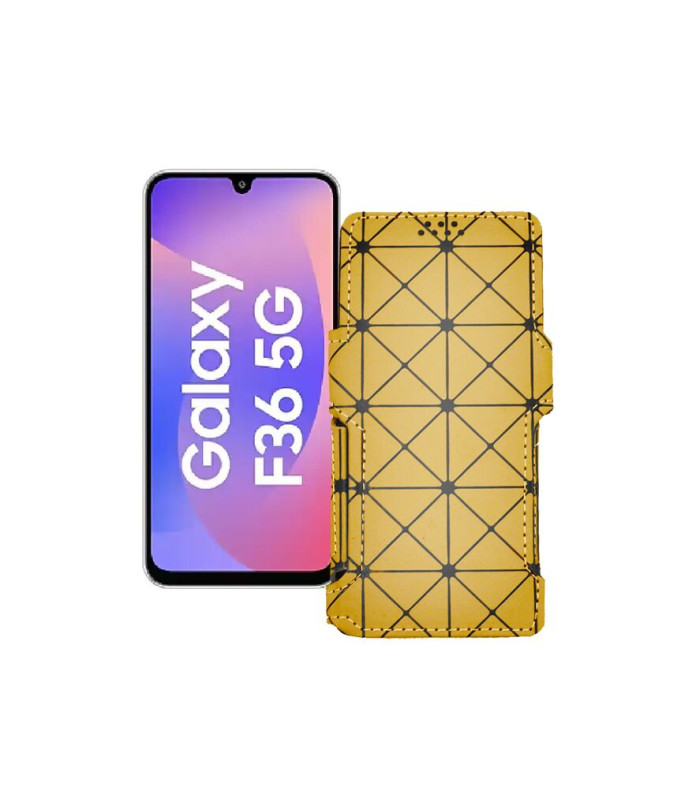 Чохол-книжка з екошкіри для телефону Samsung Galaxy F36 5G (E366)