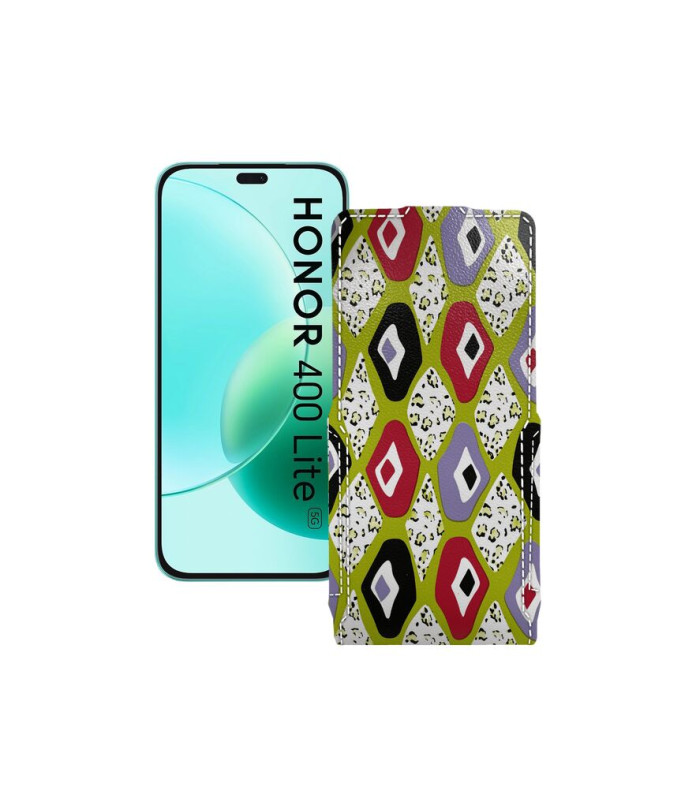Чохол-флип з екошкіри для телефону Honor 400 Lite