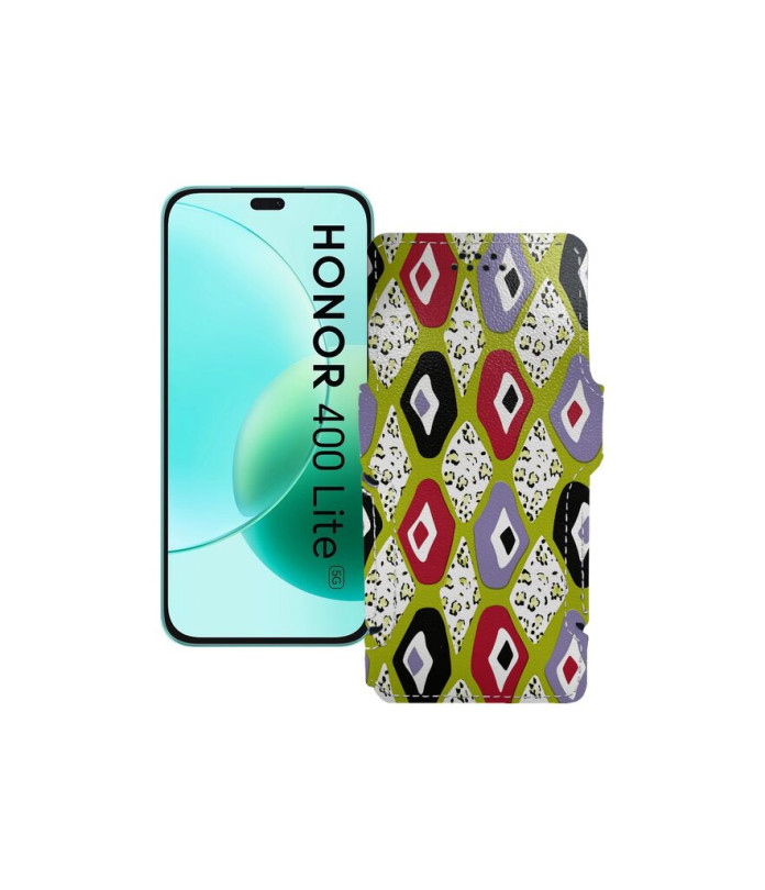 Чохол-книжка з екошкіри для телефону Honor 400 Lite