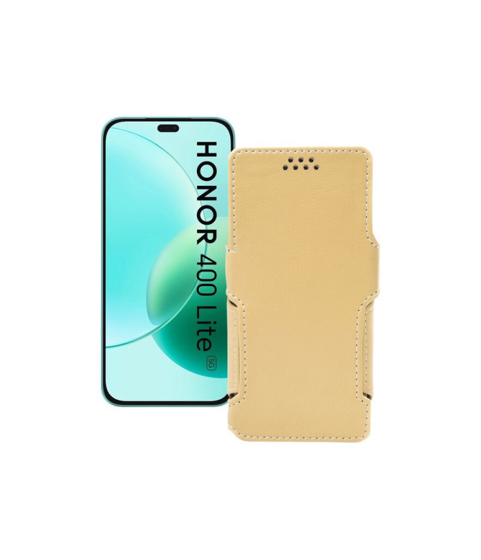 Чохол-книжка з екошкіри для телефону Honor 400 Lite
