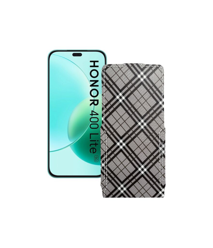 Чохол-флип з екошкіри для телефону Honor 400 Lite