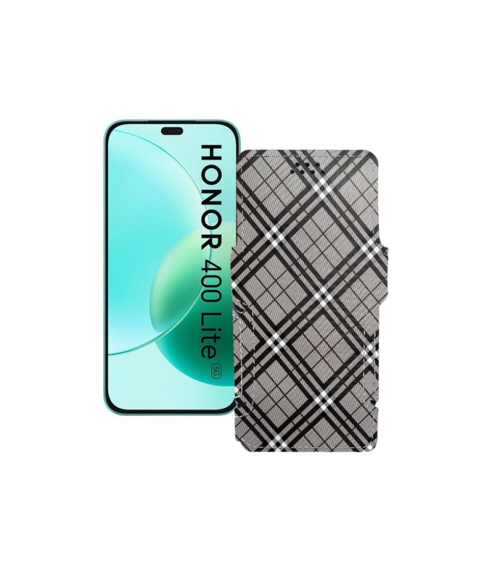 Чохол-книжка з екошкіри для телефону Honor 400 Lite