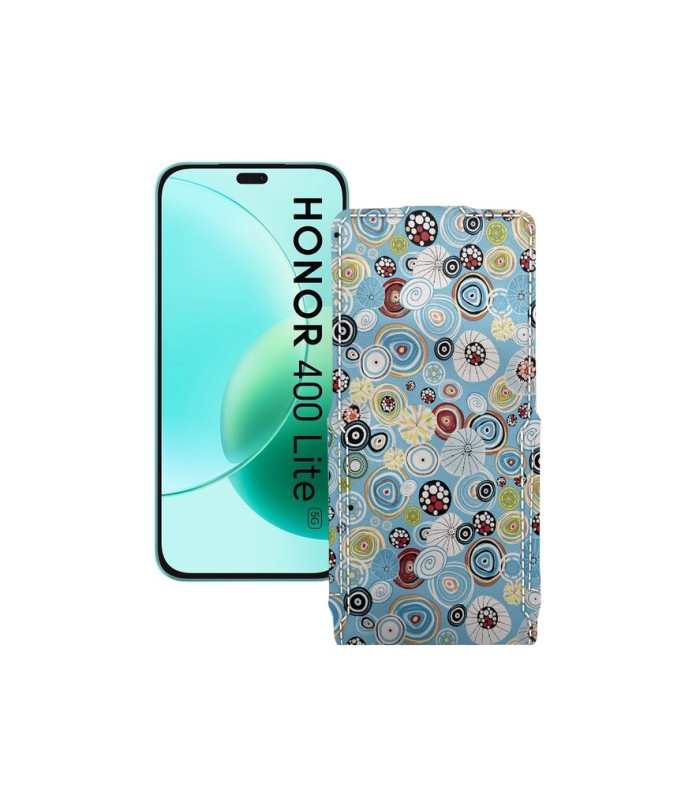 Чохол-флип з екошкіри для телефону Honor 400 Lite