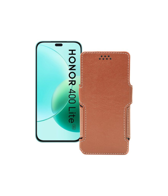 Чохол-книжка з екошкіри для телефону Honor 400 Lite