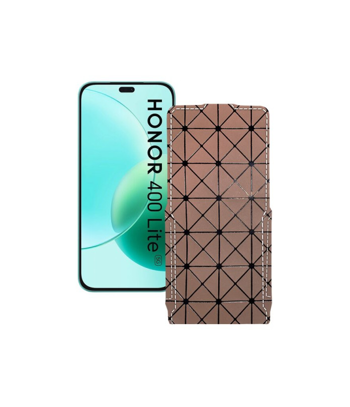 Чохол-флип з екошкіри для телефону Honor 400 Lite