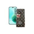 Чохол-флип з екошкіри для телефону Honor 400 Lite