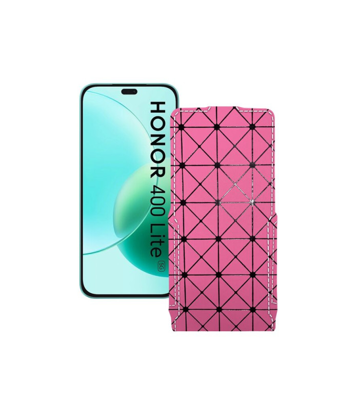 Чохол-флип з екошкіри для телефону Honor 400 Lite