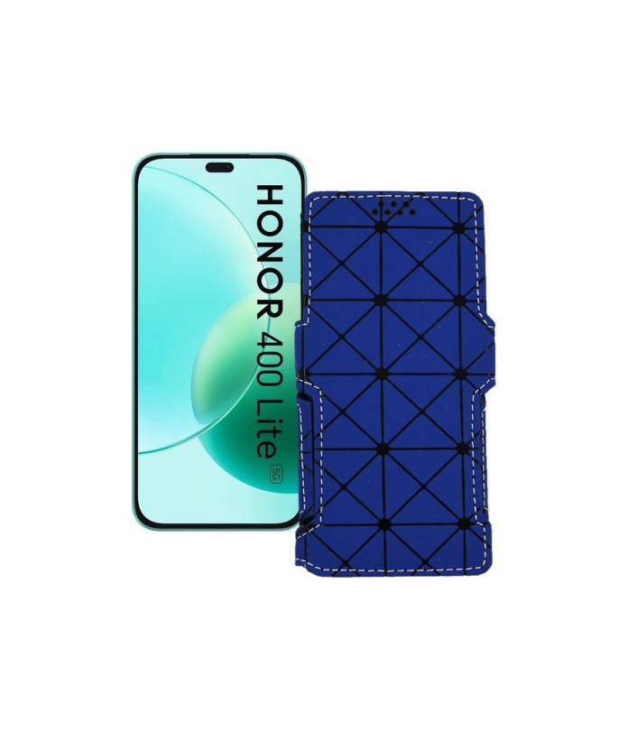 Чохол-книжка з екошкіри для телефону Honor 400 Lite