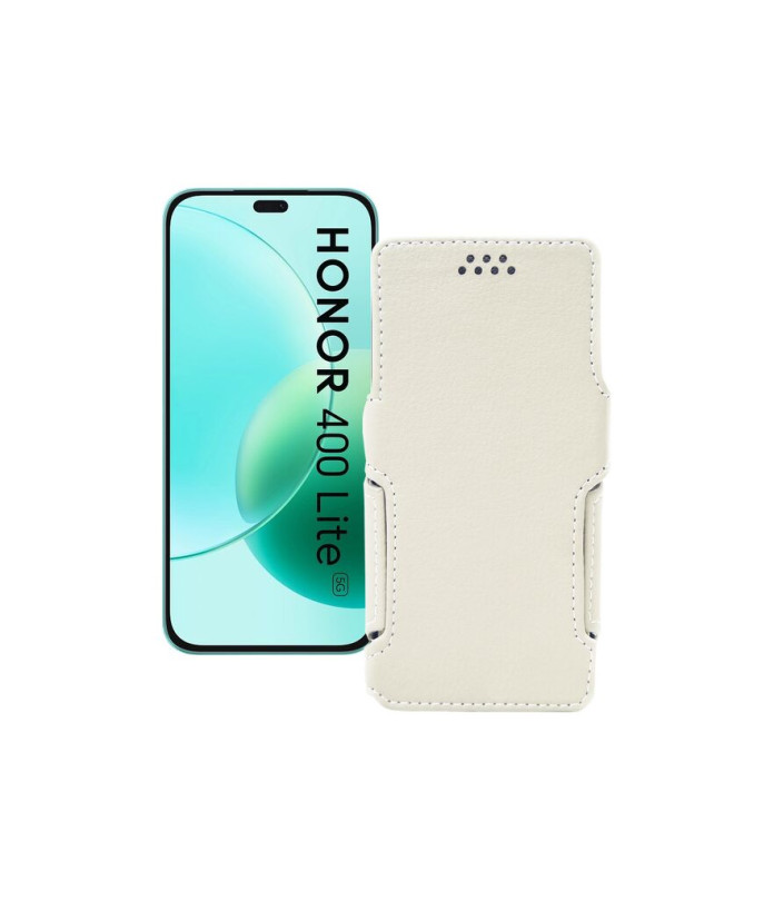 Чохол-книжка з екошкіри для телефону Honor 400 Lite