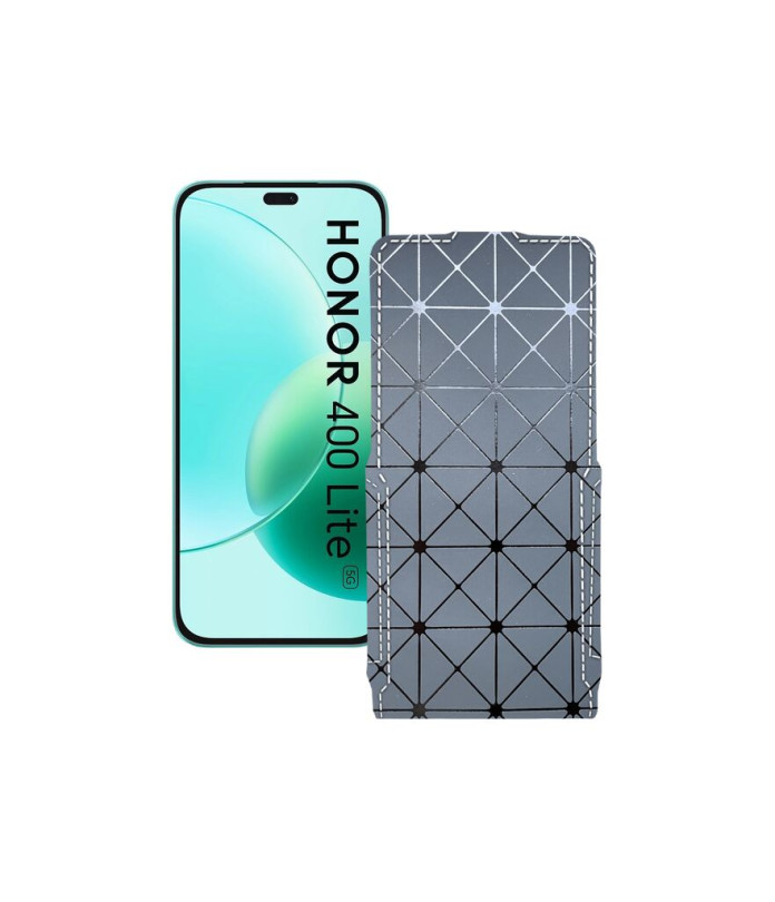 Чохол-флип з екошкіри для телефону Honor 400 Lite
