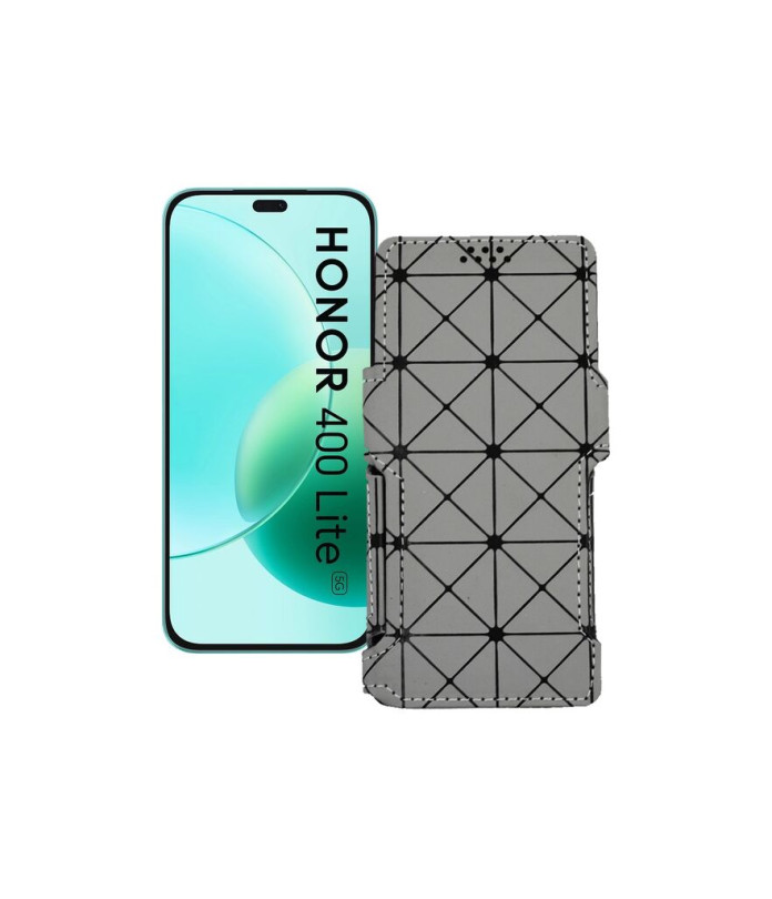 Чохол-книжка з екошкіри для телефону Honor 400 Lite